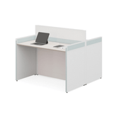 Wise-A Office Desk Workbench with Partition - Gavisco Office Furniture